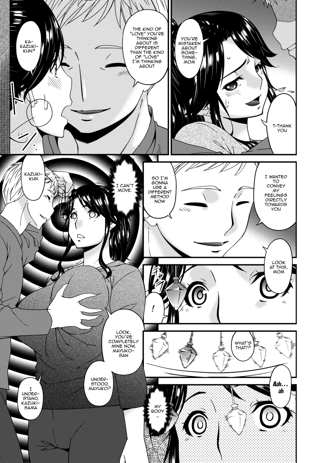 Hentai Manga Comic-When I Started Thinking About My Mother-In-Law...-Read-9